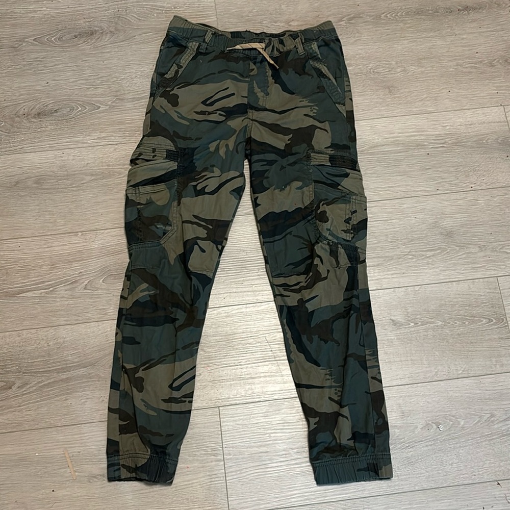 Camo cargo pants